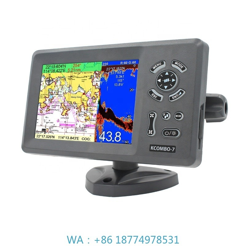 Fishing Depth Finder - ボートマリン用ディーパーフィッシュ Kcombo-7 7インチ