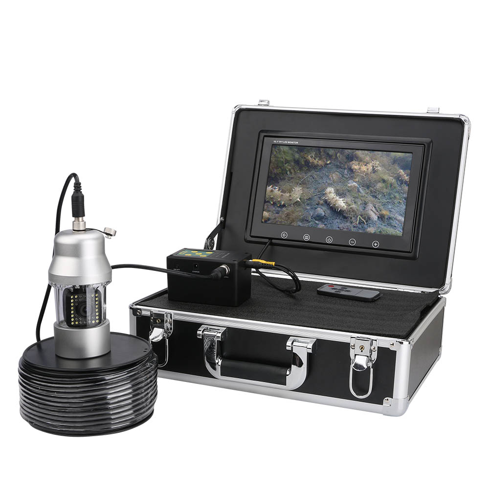 10 インチ 100 メートル水中釣りビデオカメラ IP68 - Fishing Camera のレビューと価格