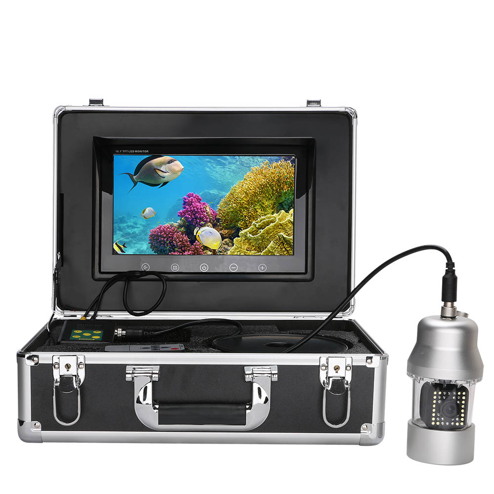 10 インチ 100 メートル水中釣りビデオカメラ IP68 - Fishing Camera のレビューと価格