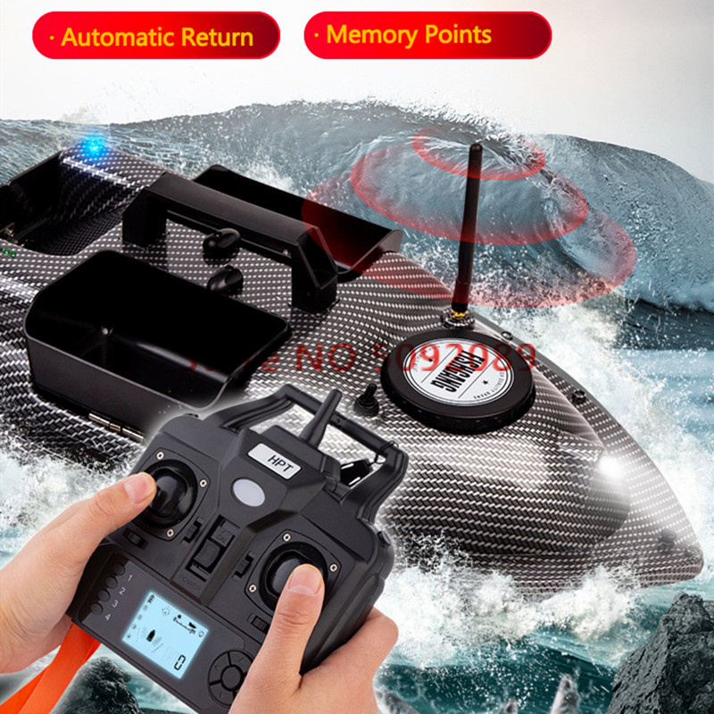 デュアルポジションRCフィッシングベイトボート、固定速度クル - Fish Finder Transducer のレビューと価格