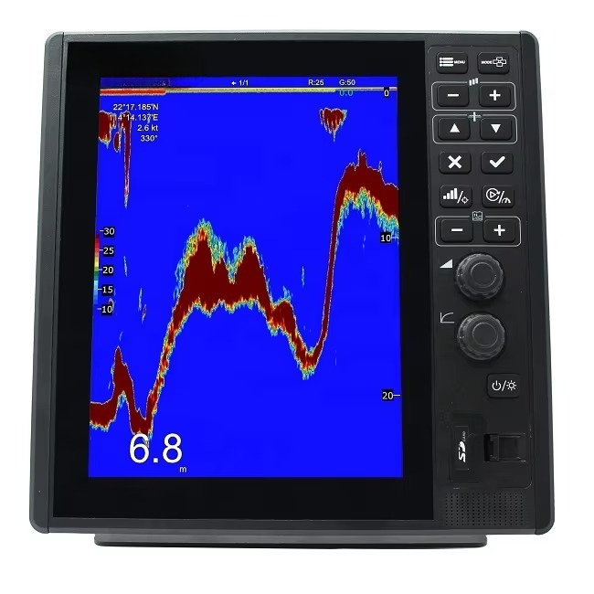 50KHZ / 200KHZ 魚群探知機 -12 (新製品! - Fishing Depth Finder のレビューと価格