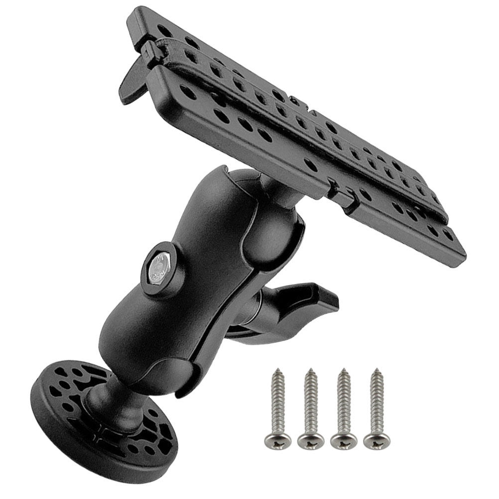 1セット ナイロン製カヤック用魚群探知機ブラケット 360度 - Fish Finder Mount のレビューと価格