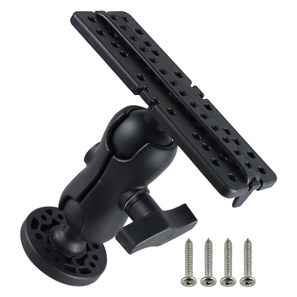 1セット ナイロン製カヤック用魚群探知機ブラケット 360度 - Fish Finder Mount のレビューと価格