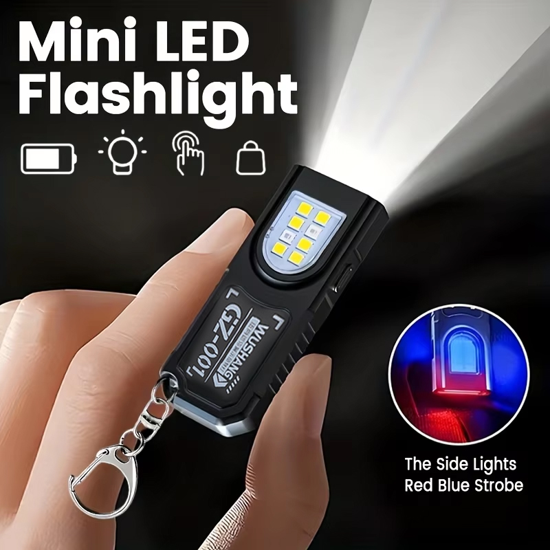 多機能キーホルダー懐中電灯 USB 充電式ミニ懐中電灯 CO - Fishing Light のレビューと価格