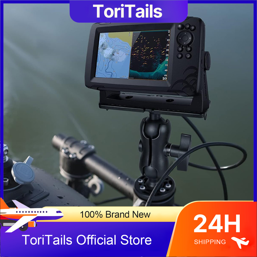 360度回転ボールマウントマリンカヤック電子魚群探知機マウン - Fish Finder Mount のレビューと価格