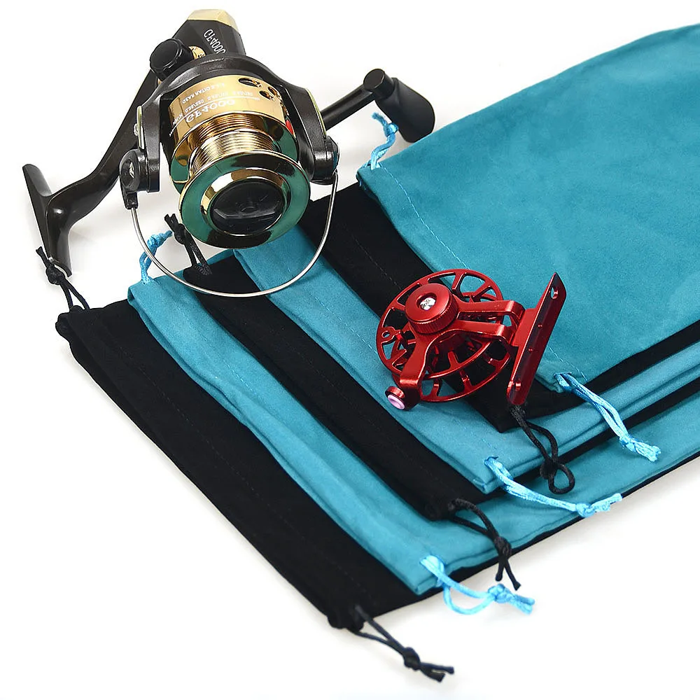 釣具釣具アクセサリーホイール収納ポーチバッグ釣りリールバッグ - Fish Finder Case のレビューと価格